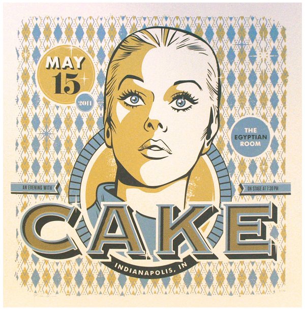 Cake Poster von Ronlewhorn